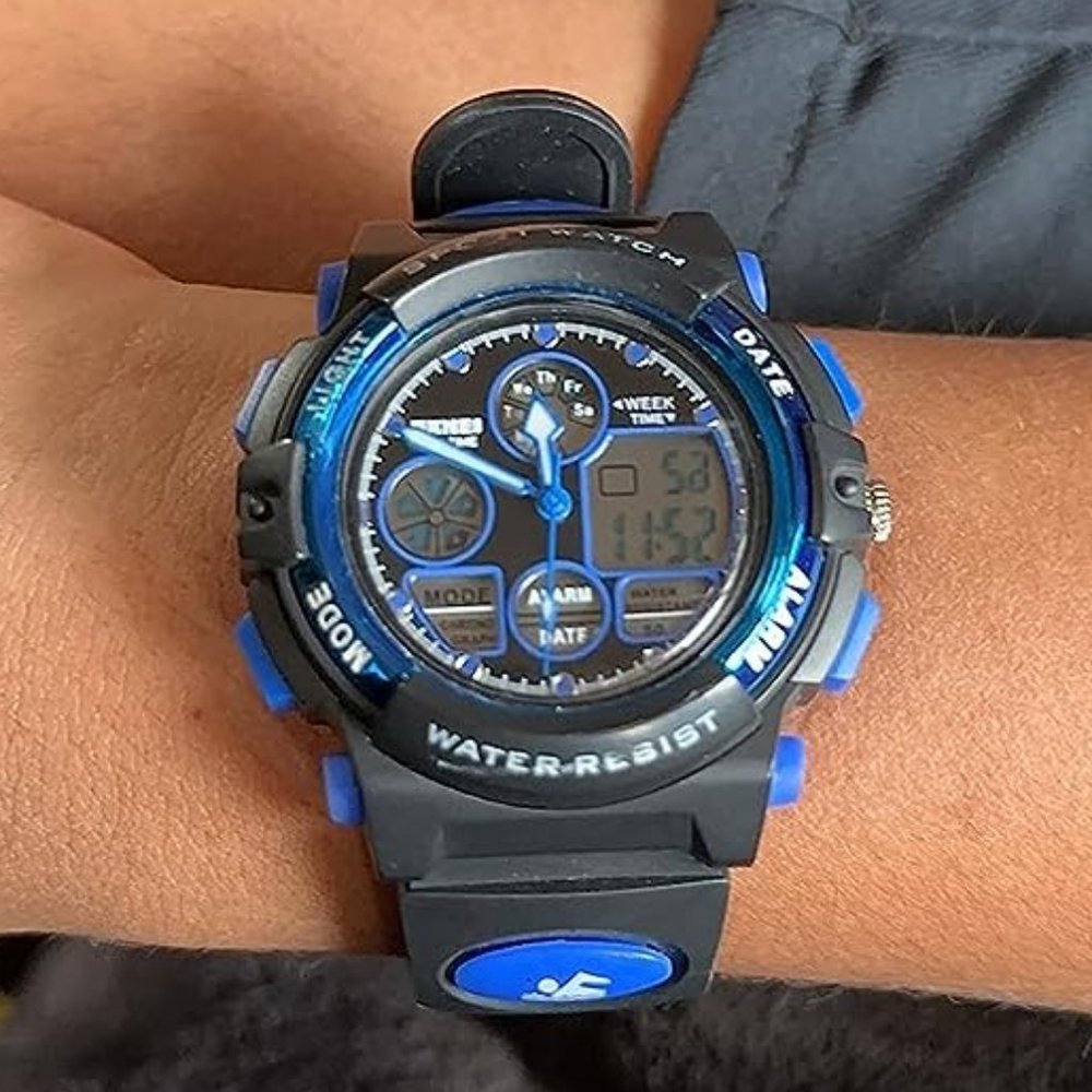 Kids LED Multi Function Waterproof Watch - Picture 10 of 10
